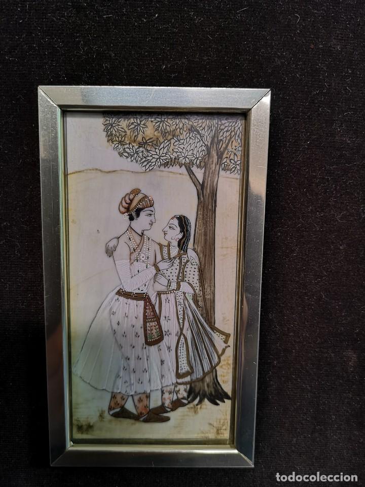 Arte: MINIATURA DEL RAJASTHAN - Foto 3