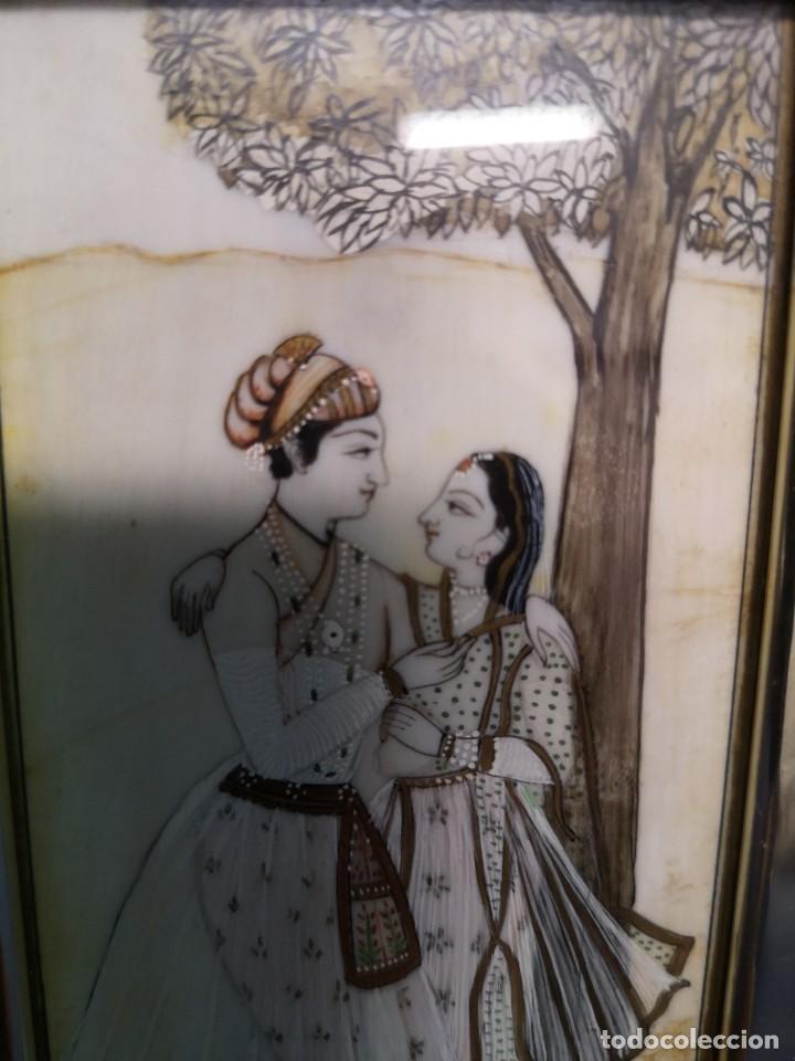 Arte: MINIATURA DEL RAJASTHAN - Foto 5