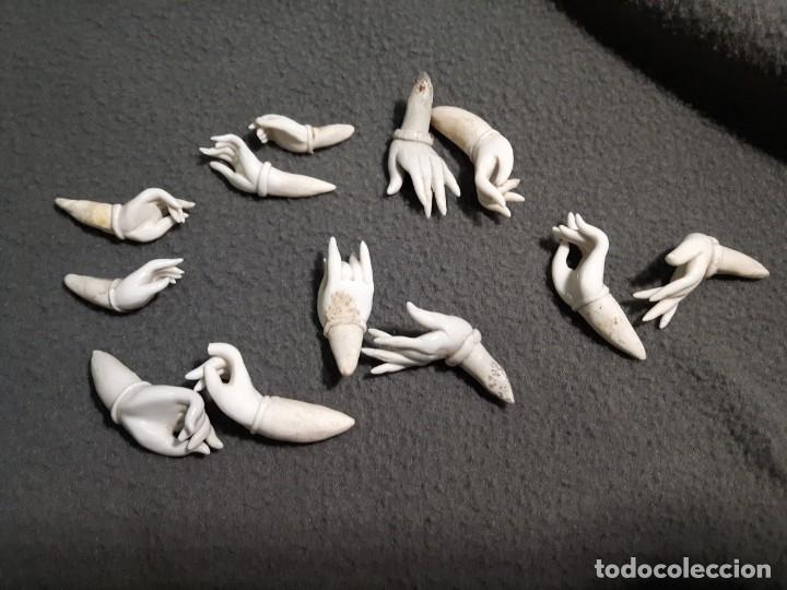 Arte: MANOS BLANCO DE CHINA ,ANTIGUAS - Foto 1