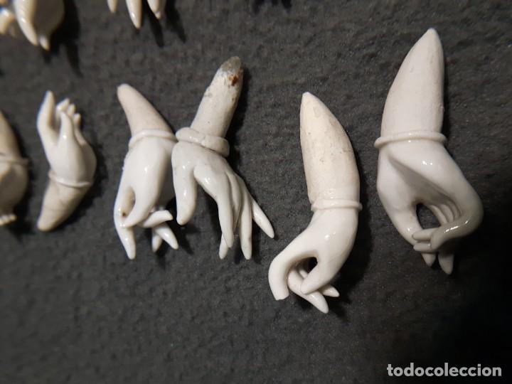 Arte: MANOS BLANCO DE CHINA ,ANTIGUAS - Foto 3