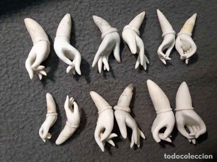 Arte: MANOS BLANCO DE CHINA ,ANTIGUAS - Foto 9