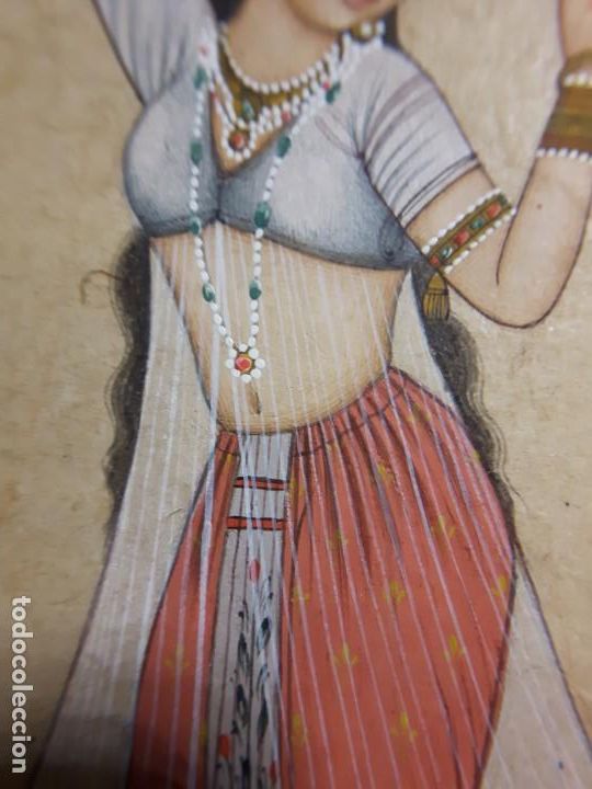 Arte: CUADRO ORIENTAL INDIO ,TURCO,SIRIO - Foto 3