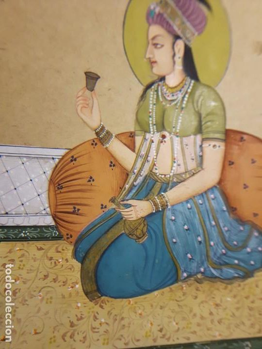 Arte: CUADRO ORIENTAL INDIO,TURCO - Foto 2