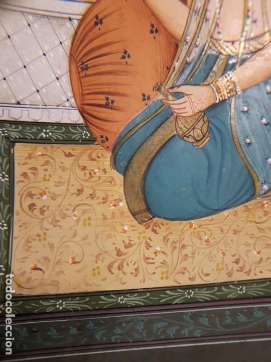 Arte: CUADRO ORIENTAL INDIO,TURCO - Foto 3