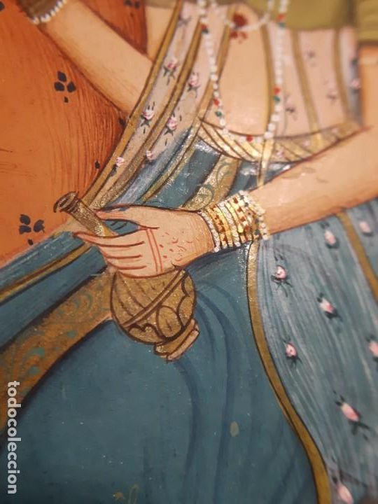 Arte: CUADRO ORIENTAL INDIO,TURCO - Foto 8