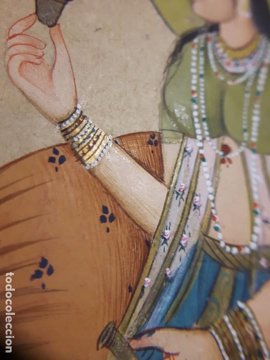 Arte: CUADRO ORIENTAL INDIO,TURCO - Foto 10