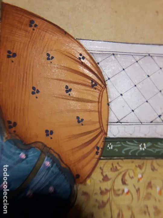 Arte: CUADRO ORIENTAL INDIO,TURCO - Foto 13