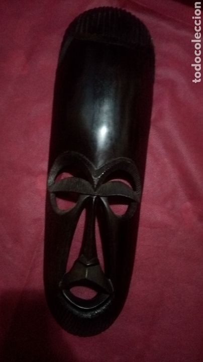 Arte: M&aacute;scara antigua de &eacute;bano - Foto 2