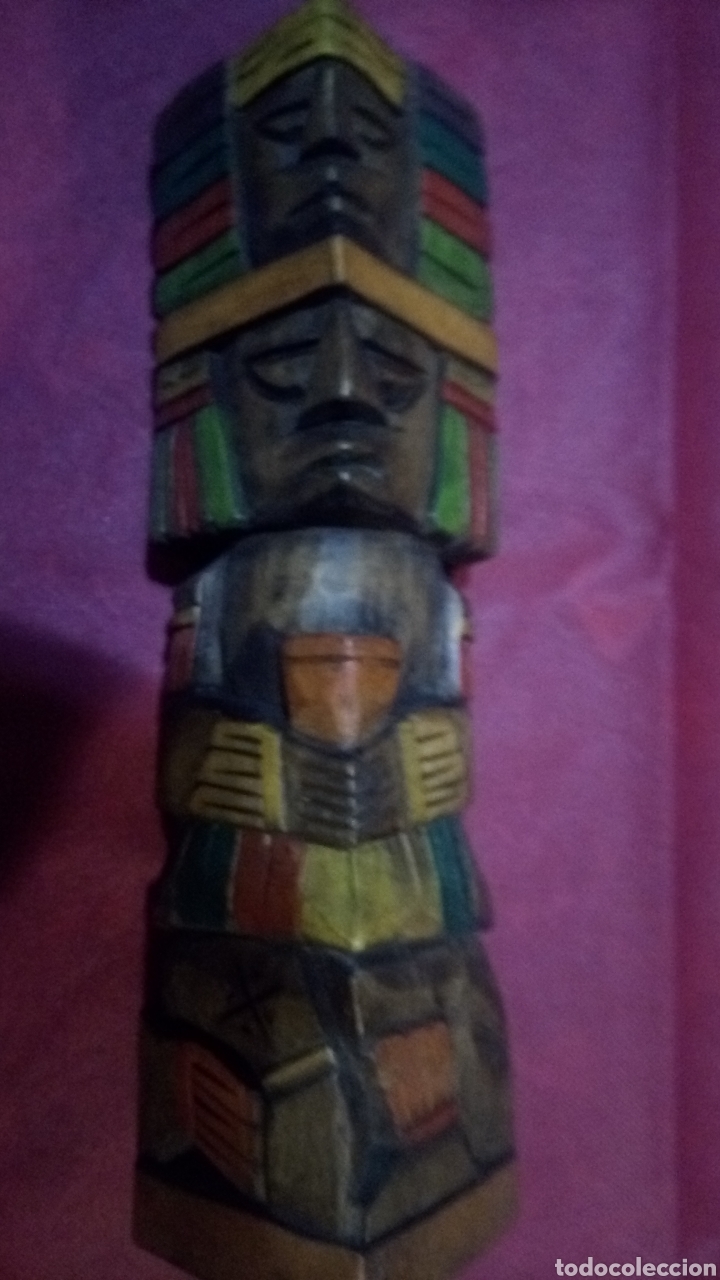 Arte: Totem policromado - Foto 1