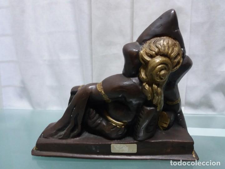 Arte: GANESHA TUMBADA EN BRONCE NUEVA - Foto 3