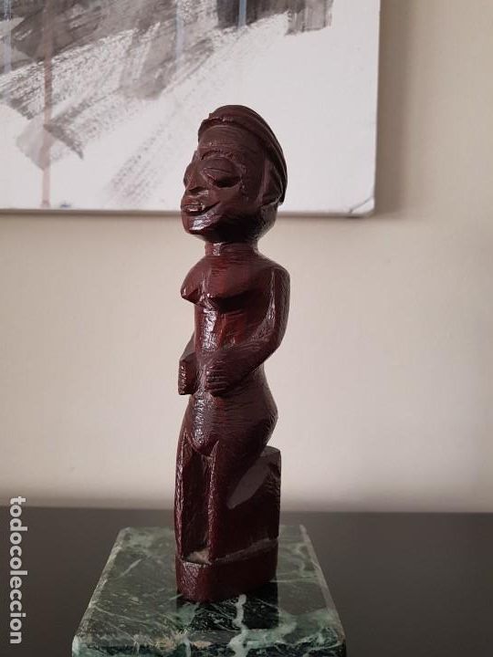 Arte: ESTATUILLA YORUBA - Foto 1