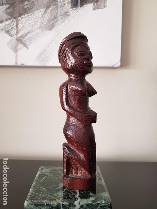 Arte: ESTATUILLA YORUBA - Foto 2