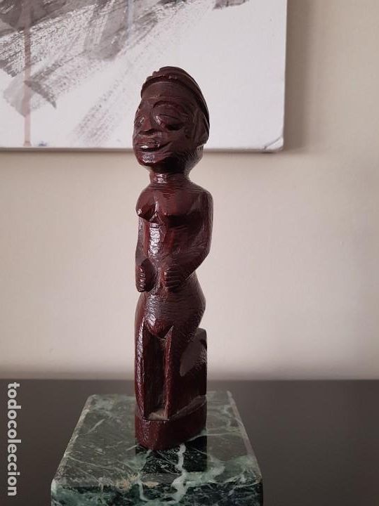 Arte: ESTATUILLA YORUBA - Foto 3