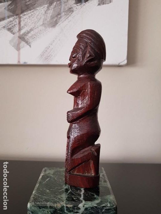 Arte: ESTATUILLA YORUBA - Foto 4
