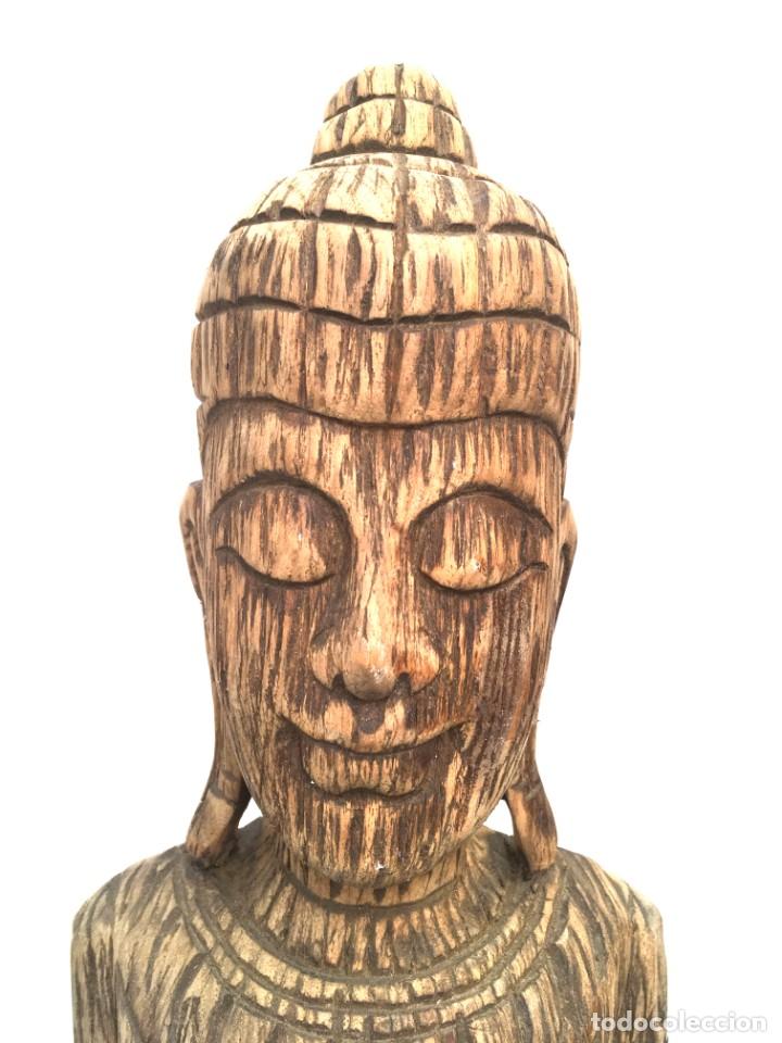 Arte: Figura madera buda - Foto 2