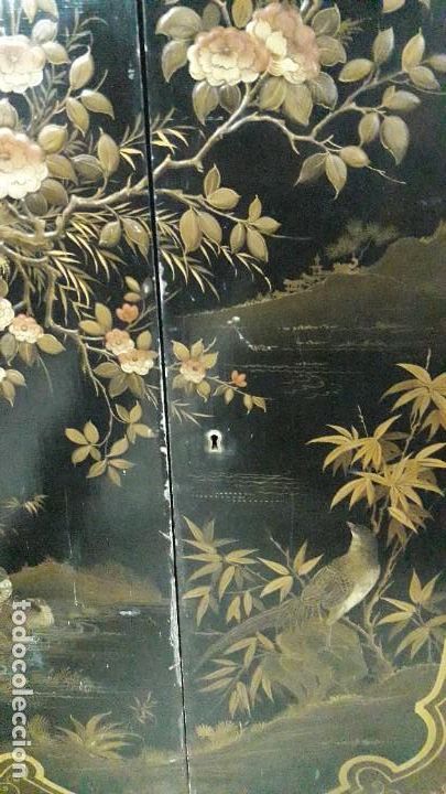 Arte: Pareja de puertas lacadas - Foto 3