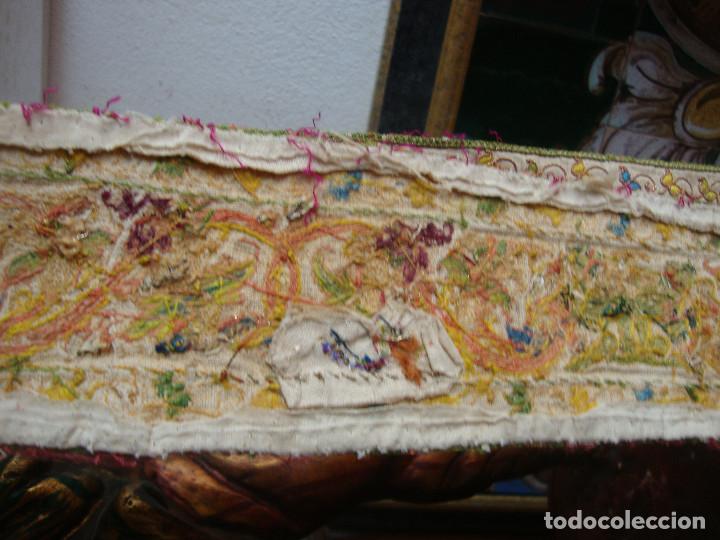 Arte: Seda bordada China antigua - Foto 3