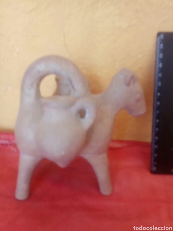 Arte: &Iacute;DOLO sumerio de la abundancia 14 CM - Foto 1