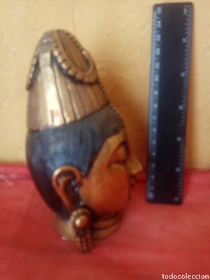 Arte: DIOSA india 14 cm madera original - Foto 2