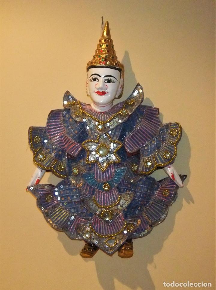 Arte: MARIONETA O T&Iacute;TERE TAILANDIA - Foto 1