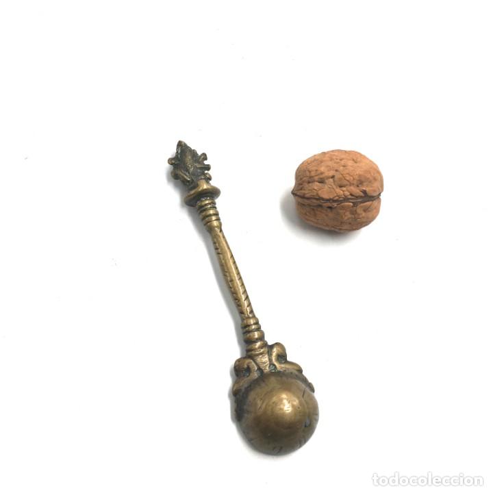 Arte: Cuchara ritual hind&uacute; bronce - Foto 2