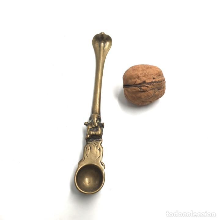 Arte: Cuchara ritual hind&uacute; bronce - Foto 1