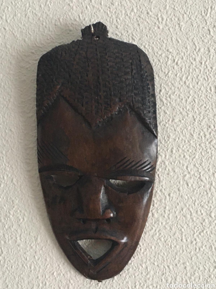 Arte: M&aacute;scaras africanas de &eacute;bano - Foto 2