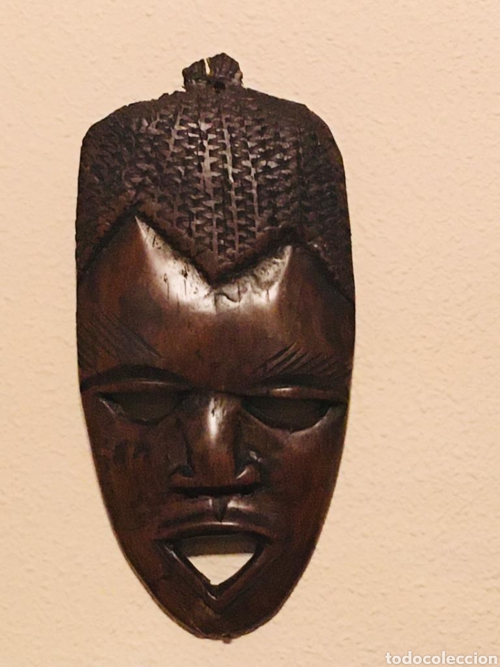 Arte: M&aacute;scaras africanas de &eacute;bano - Foto 4
