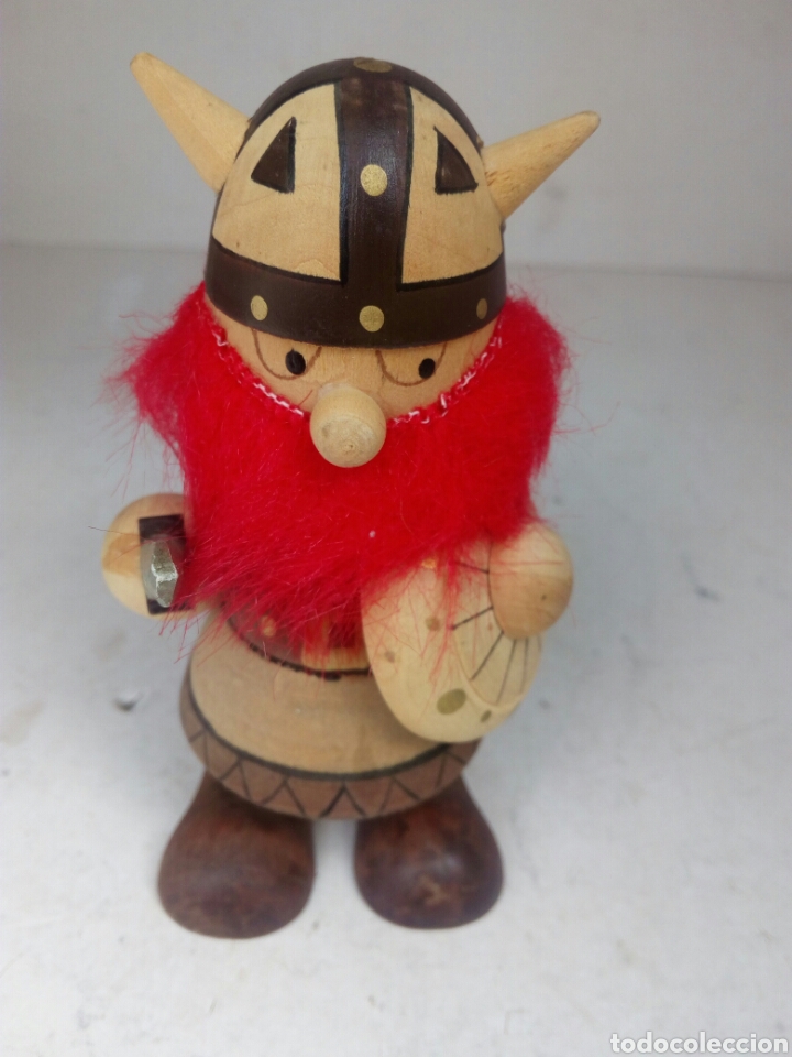 Arte: Vikingo talla de madera - Foto 1
