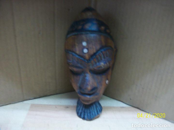 Arte: ANTIGUA CABEZA AFRICANA - Foto 1