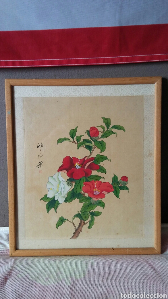 Arte: * Dibujo en seda - Asia - Foto 2