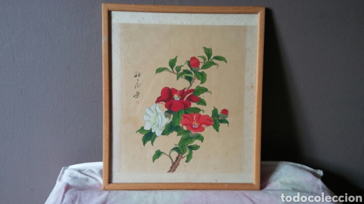 Arte: * Dibujo en seda - Asia - Foto 3