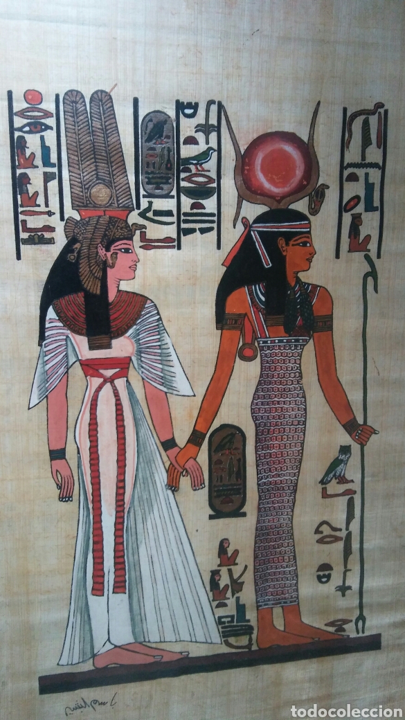Arte: Cuadro papyrus - Egypto - Foto 5