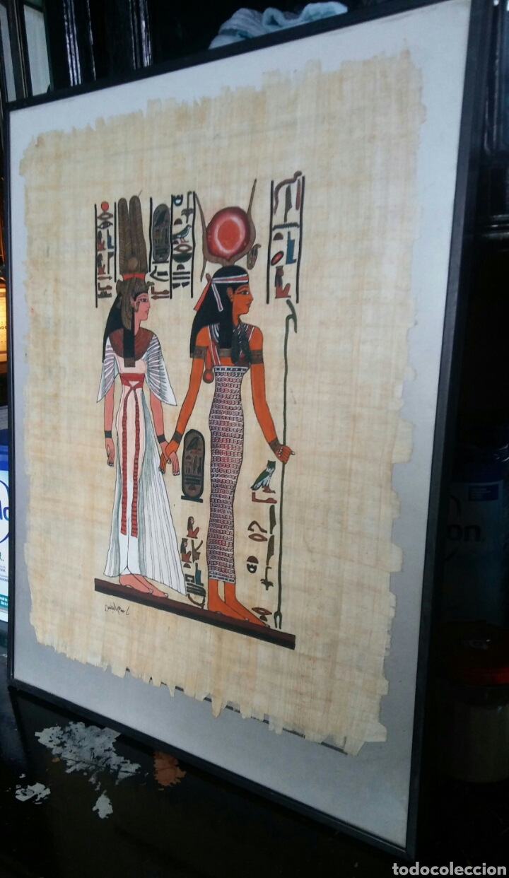 Arte: Cuadro papyrus - Egypto - Foto 6