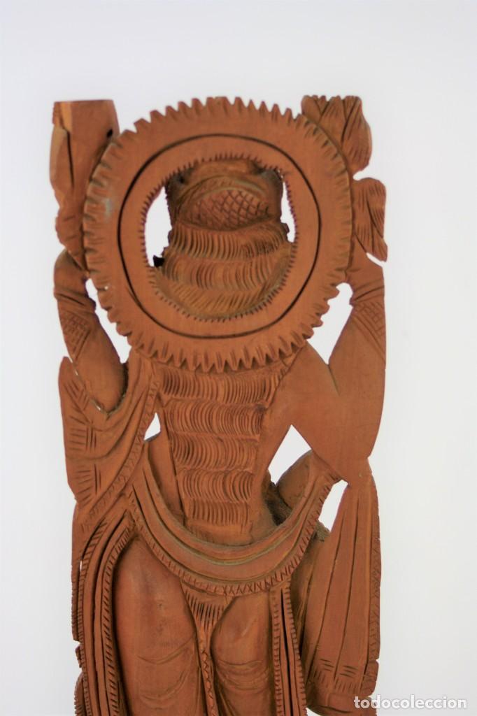 Arte: Talla oriental. 38x10x6cm - Foto 3