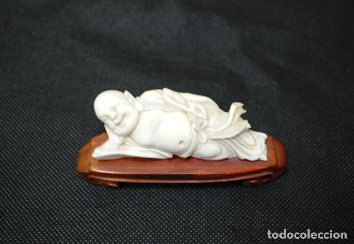 Arte: ESCULTURA ANTIGUA BUDA - Foto 3