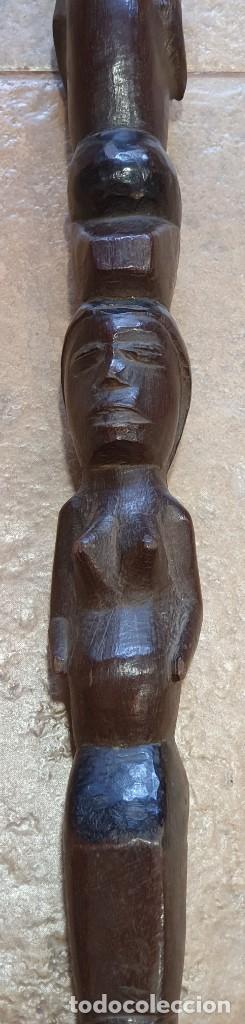 Arte: BAST&Oacute;N PENDE - CONGO BELGA - 95 CM. - Foto 3