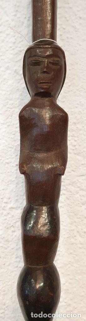 Arte: BAST&Oacute;N PENDE - CONGO BELGA - 95 CM. - Foto 7