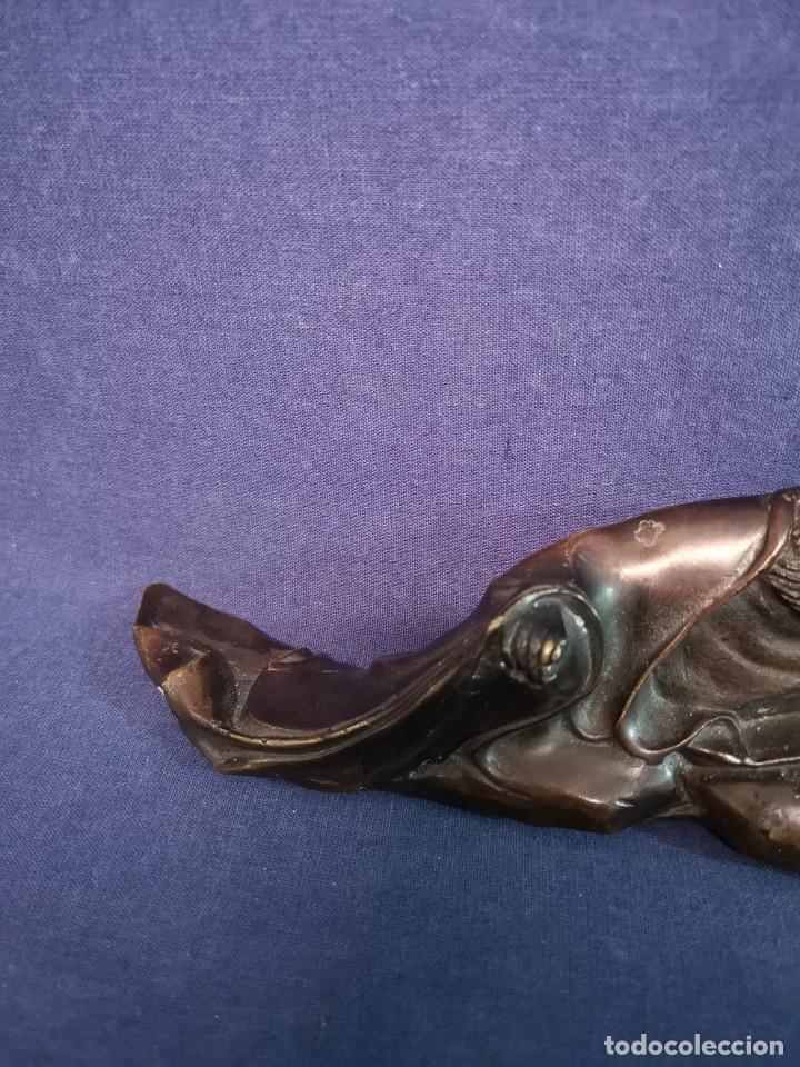 Arte: SAVIO CON ESCRITURAS BRONCE - Foto 4