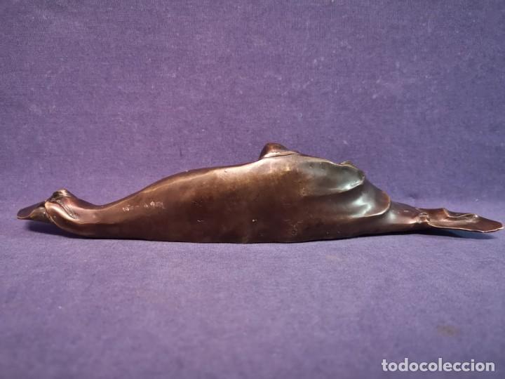 Arte: SAVIO CON ESCRITURAS BRONCE - Foto 6