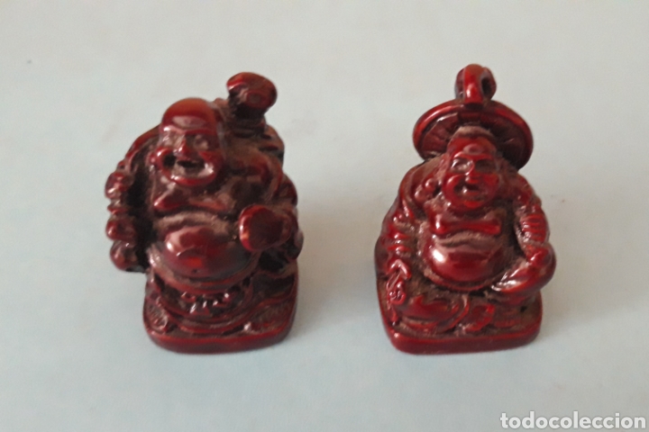 Arte: Lote de 2 figuritas de Buda diferentes - Foto 1