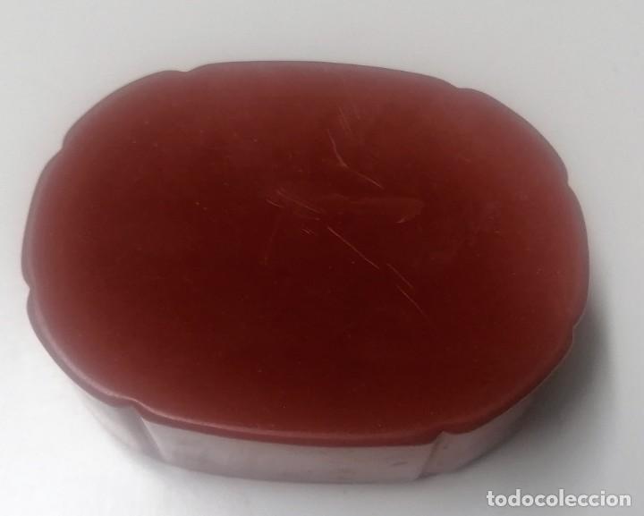 Arte: Caja de celuloide. Oriental. Antigua - Foto 7