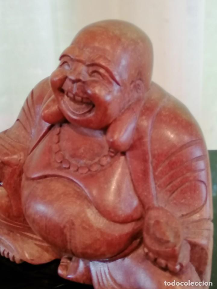 Arte: BUDA EN MADERA NOBLE MACIZA - Foto 2