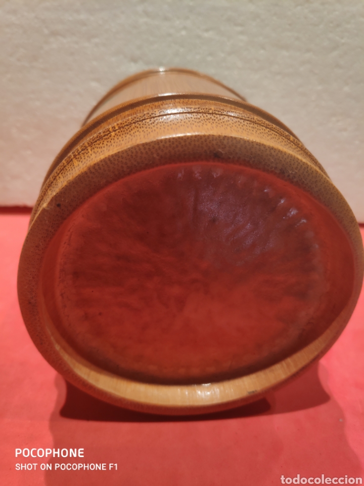 Arte: Bote oriental para pinceles en madera de bamb&uacute; - Foto 4