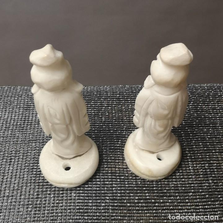 Arte: Pareja Figuras Chinas - Foto 5