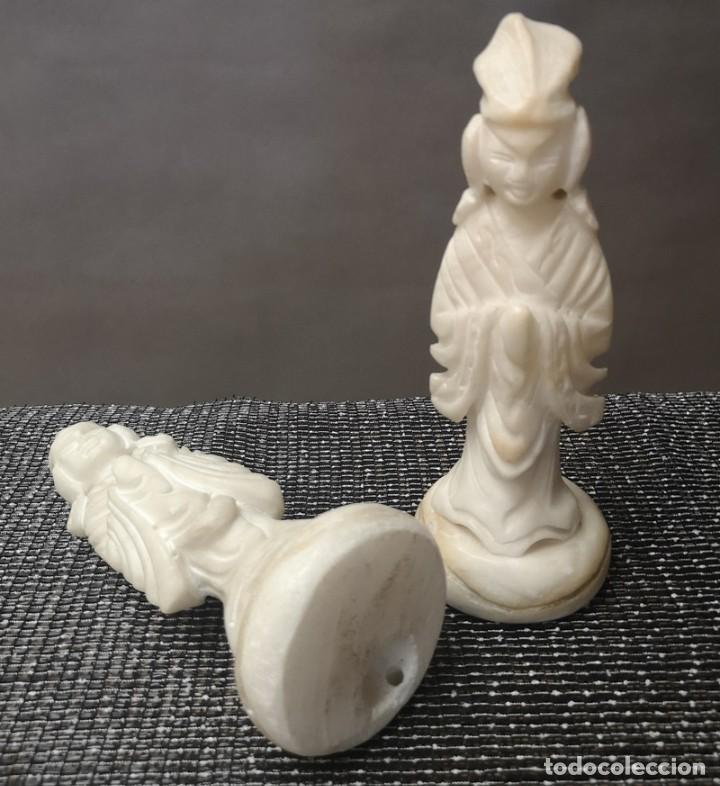 Arte: Pareja Figuras Chinas - Foto 6