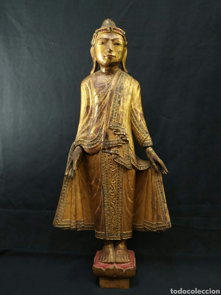Arte: BUDA.de madera... antiguo - Foto 8
