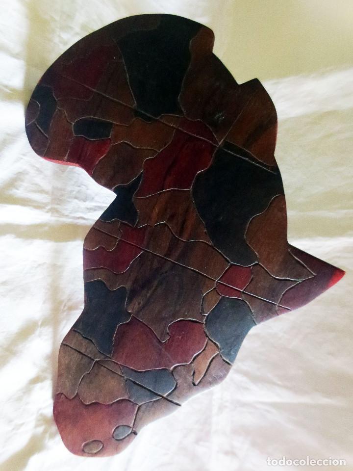 Arte: RELIEVE DEL MAPA DE AFRICA - Foto 1
