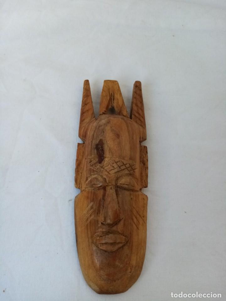 Arte: Mascara africana tallada a mano - Foto 1