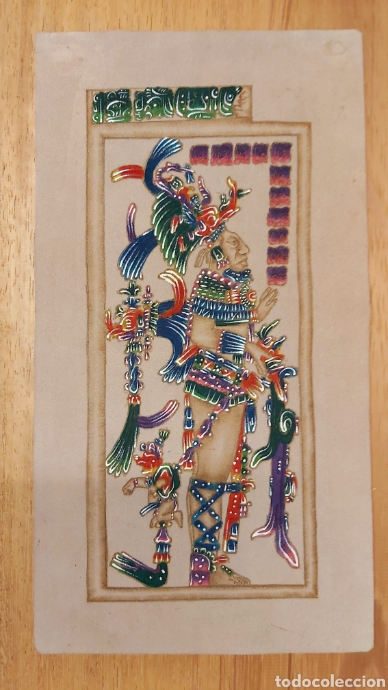 Arte: Pirograbado Maya en cuero - Foto 2